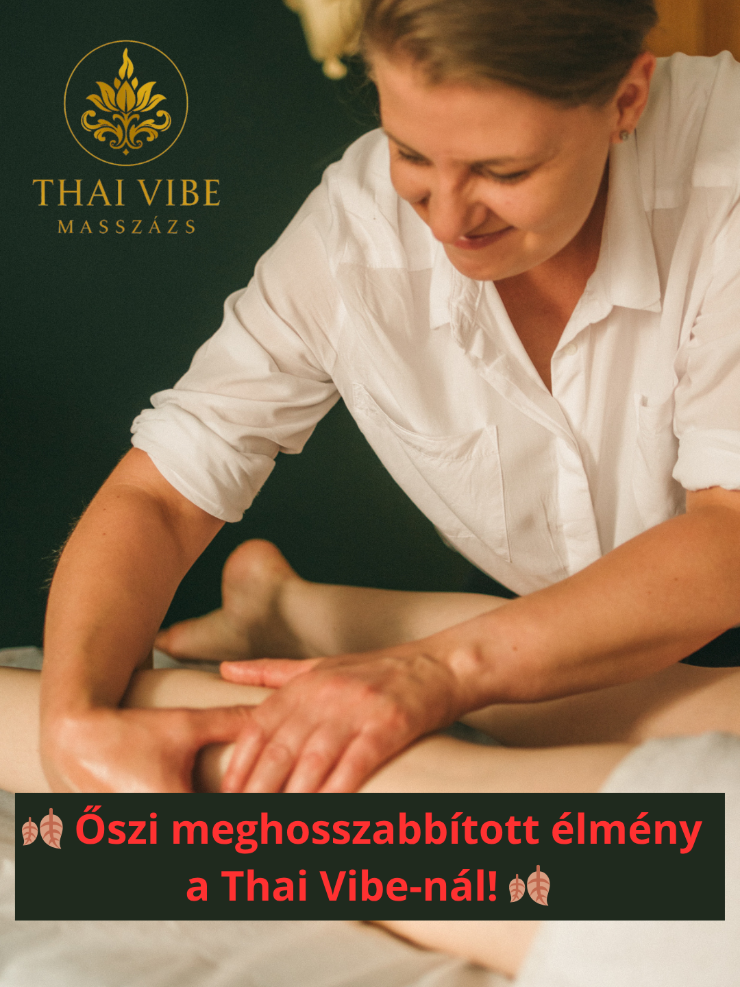 Thai vibe masszázs akció